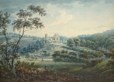 Castello di Rosslyn, Midlothian da Hugh William Williams